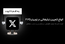 انواع کمپین تبلیغاتی در توییتر 2025